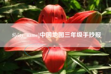 馆陶中国地图三年级手抄报