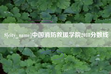 馆陶中国消防救援学院2018分数线
