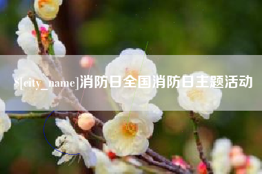 馆陶消防日全国消防日主题活动