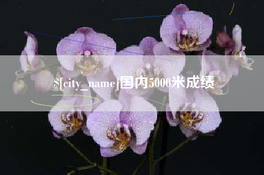 馆陶国内5000米成绩