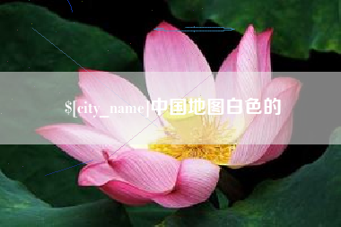 馆陶中国地图白色的