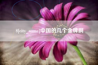 馆陶中国的几个金牌啊