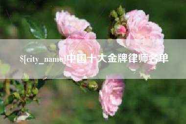 馆陶中国十大金牌律师名单