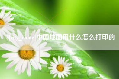 馆陶中国地图用什么怎么打印的