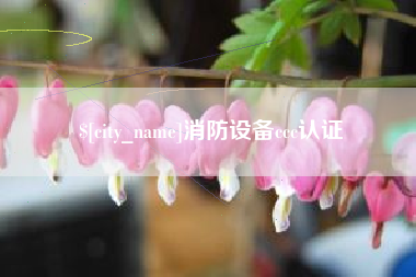 馆陶消防设备ccc认证