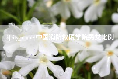 馆陶中国消防救援学院男女比例