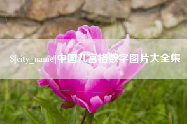 馆陶中国九宫格数字图片大全集