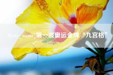 馆陶第一波奥运金牌“九宫格”