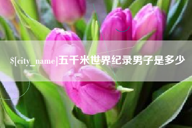 馆陶五千米世界纪录男子是多少