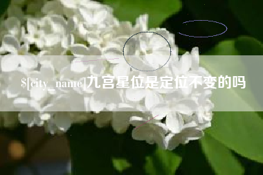 馆陶九宫星位是定位不变的吗