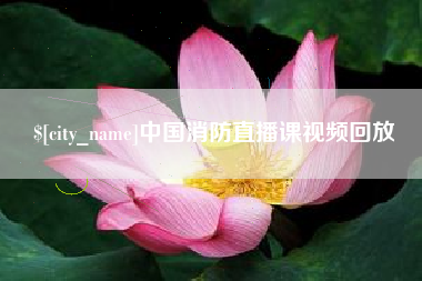 馆陶中国消防直播课视频回放