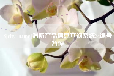 馆陶消防产品信息查询系统3c编号暂停
