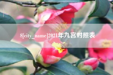 馆陶2021年九宫对照表