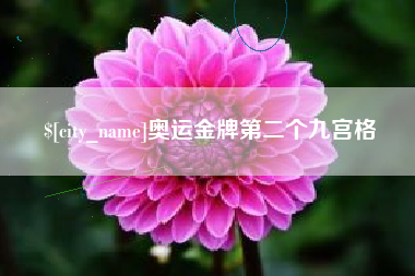 馆陶奥运金牌第二个九宫格