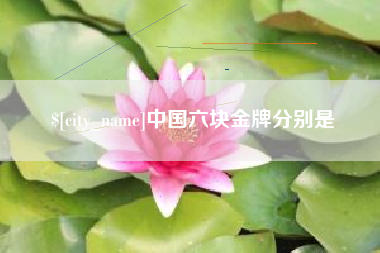 馆陶中国六块金牌分别是