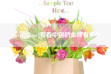 馆陶看看中国的金牌有多少